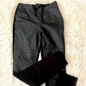 Marciano lamb leather pants